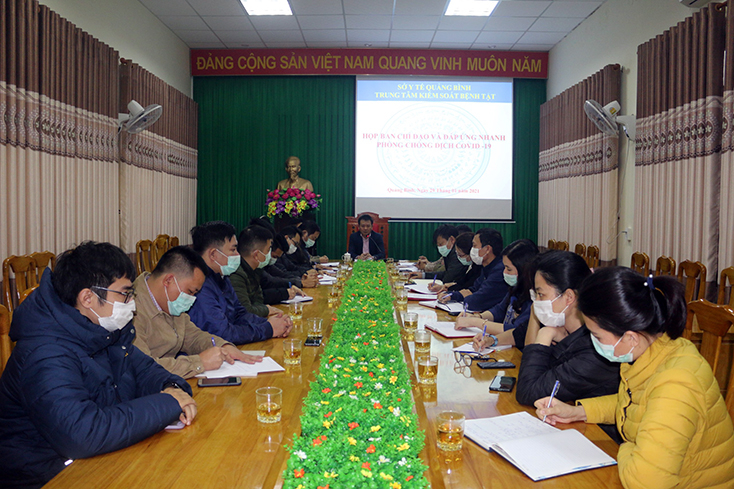 CDC họp khẩn các đội phản ứng nhanh.