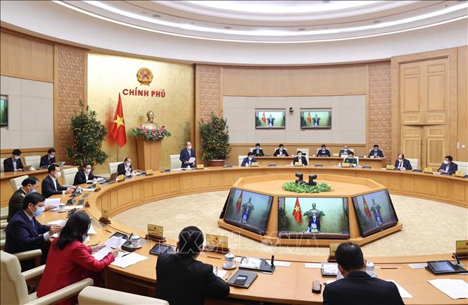 Quang cảnh buổi họp. Ảnh: Thống Nhất/TTXVN