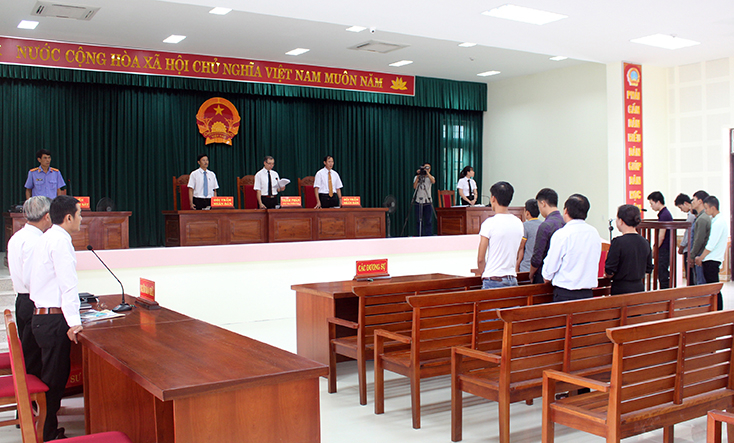 Những phiên tòa rút kinh nghiệm theo Chiến lược cải cách tư pháp.