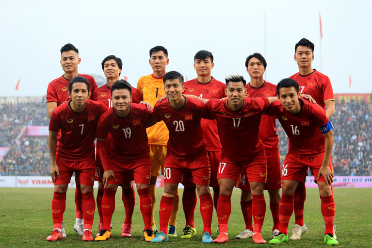  ĐT Việt Nam giữ vị thế số 1 Đông - Nam Á trên BXH FIFA. (Ảnh: VFF)