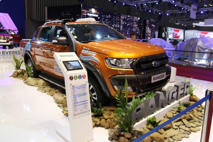Một mẫu xe Ford Ranger.