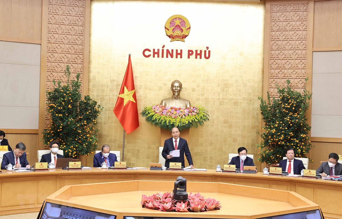 Thủ tướng Nguyễn Xuân Phúc phát biểu. (Ảnh: Thống Nhất/TTXVN)