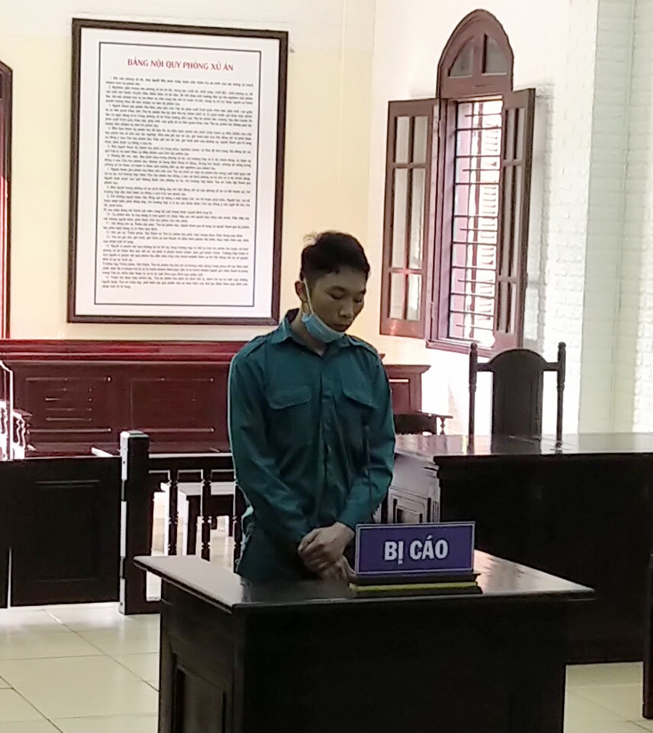 Bị cáo Trần Đại Lượng tại phiên tòa