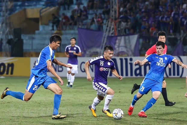  Quang Hải chơi hay, giúp Hà Nội FC tiến sâu ở AFC Cup 2019. (Ảnh: Hiển Nguyễn/Vietnam+) 
