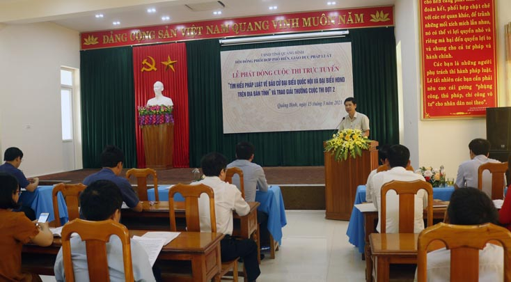 Quang cảnh tại lễ phát động cuộc thi
