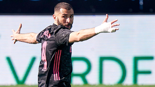  Những bàn thắng của Benzema giúp Real Madrid thắp lên hi vọng giành cú đúp