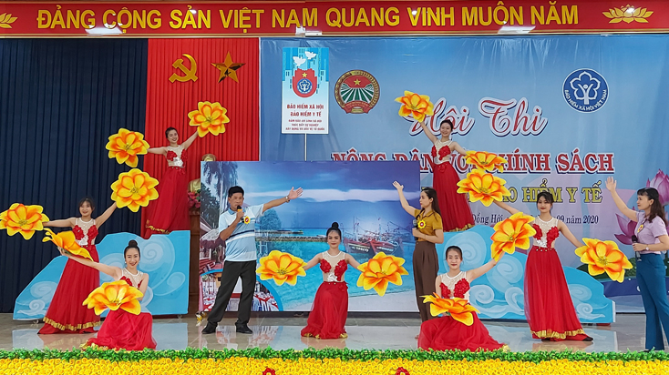 Hội Nông dân tỉnh phối hợp với BHXH tỉnh tổ chức hội thi “Nông dân với chính sách BHXH, BHYT” năm 2020. 