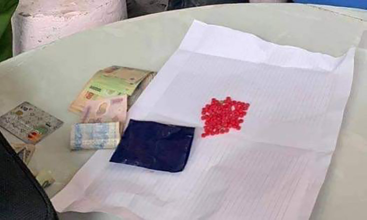 Tang vật vụ án.
