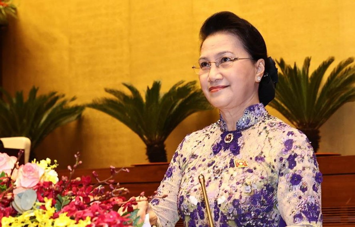 Chủ tịch Quốc hội Nguyễn Thị Kim Ngân. (Ảnh: TTXVN)
