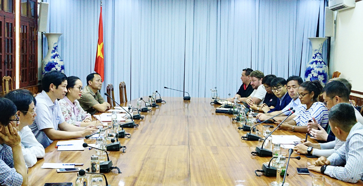 Quang cảnh buổi tiếp