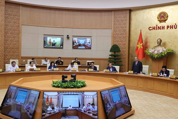 Thủ tướng Nguyễn Xuân Phúc phát biểu. (Ảnh: Thống Nhất/TTXVN)