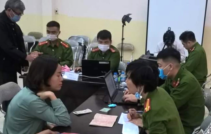 Làm căn cước công dân tại phường Nghĩa Đô, Cầu Giấy, Hà Nội.