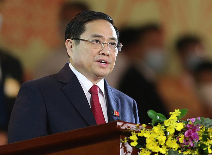 Đồng chí Phạm Minh Chính được Quốc hội bầu Thủ tướng Chính phủ.