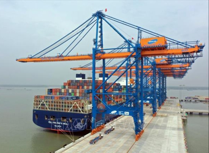 Cảng biển Bà Ria-Vũng Tàu. Ảnh: TTXVN.