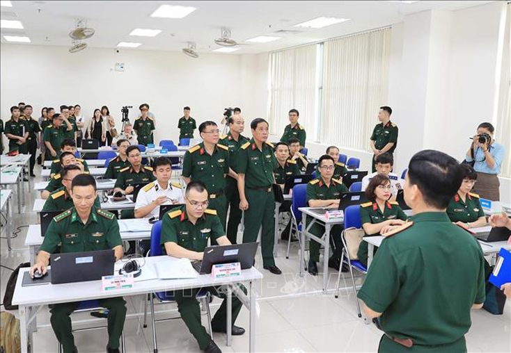 Các học viên tại lớp học. Ảnh: Trọng Đức/TTXVN