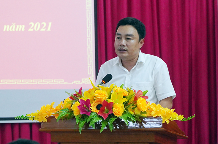 Đồng chí Chủ nhiệm UBKT Tỉnh ủy Đinh Hữu Thành:  Tạo bước tiến mạnh mẽ, quyết liệt trong công tác kiểm tra, giám sát và thi hành kỷ luật trong đảng