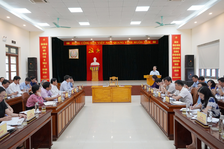 Hội nghị tập trung thảo luận về thực hiện các giải pháp để hoàn thành tốt nhiệm vụ năm học 2020-2021.
