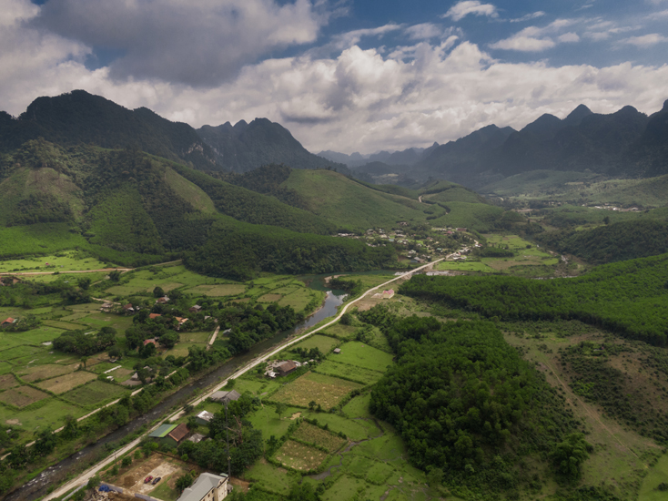  Thung lũng Ma Rai ( xã Hóa Sơn ngày nay), nơi vua Hàm Nghi đặt căn cứ lãnh đạo phong trào Cần Vương chống thực dân Pháp năm 1885.