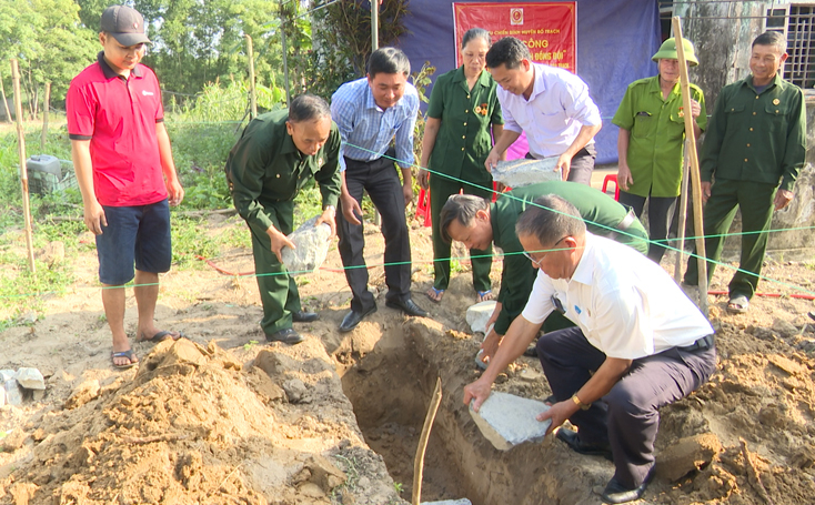 Mỗi ngôi nhà được hỗ trợ 25 triệu đồng.