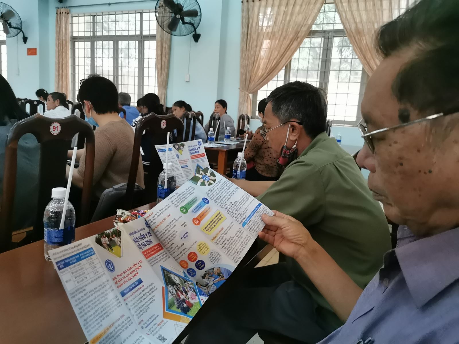  Nhiều lao động tự do có tuổi đang quan tâm nghiên cứu tham gia BHXH tự nguyện.
