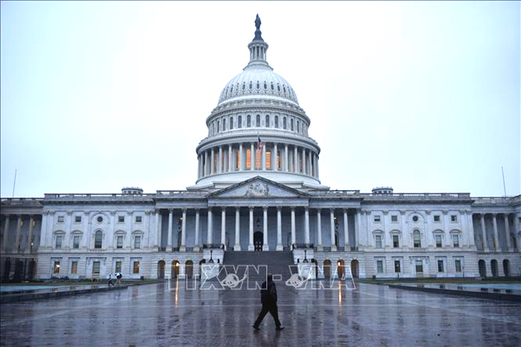 Trụ sở Quốc hội Mỹ tại Washington, DC. Ảnh: AFP/TTXVN