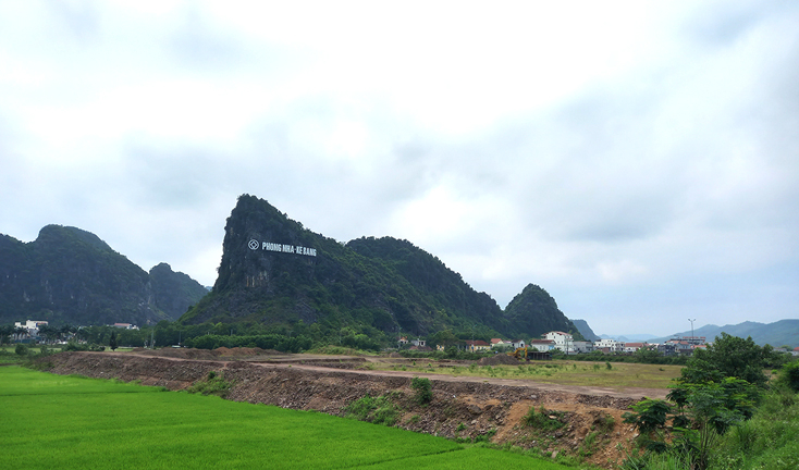 Toàn cảnh khu đất thực hiện dự án.