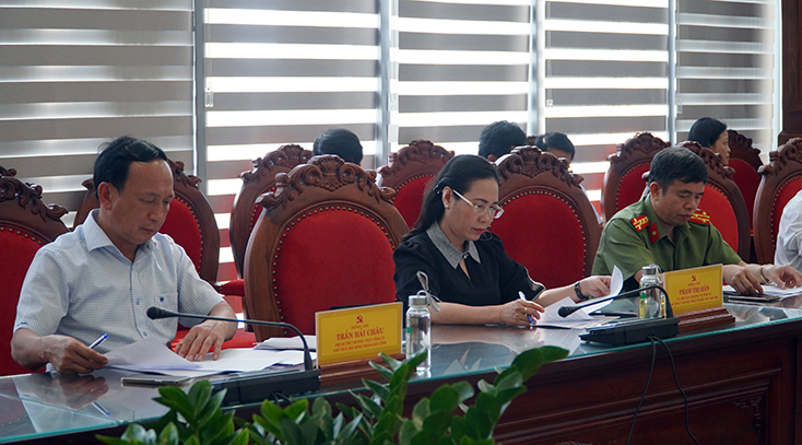 Các đại biểu dự hội nghị.