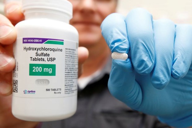 Thuốc chống sốt rét hydroxychloroquine. (Ảnh: Reuters)