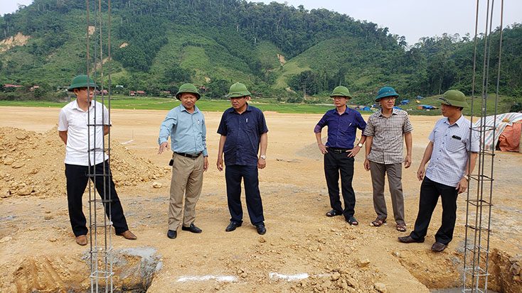 Dự kiến khu tái định cư sẽ hoàn thành trước ngày 30-8-2021.