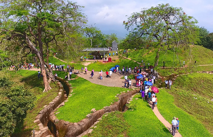 Đồi A1 ngày nay thuộc quần thể Khu di tích chiến trường Điện Biên Phủ tại tỉnh Điện Biên. Ảnh: Báo Điện Biên Phủ