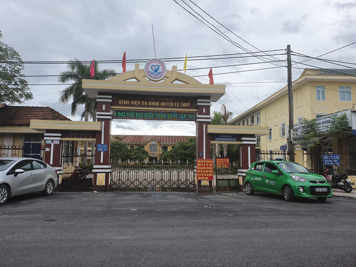 Bệnh viên Đa khoa huyện Lệ Thủy đã chuẩn bị cơ sở vật chất, giường bệnh để sẵn sàng đối phó với dịch bệnh