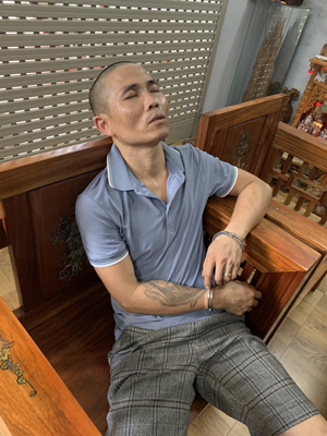 Đối tượng Hoàng Trung Kiên.