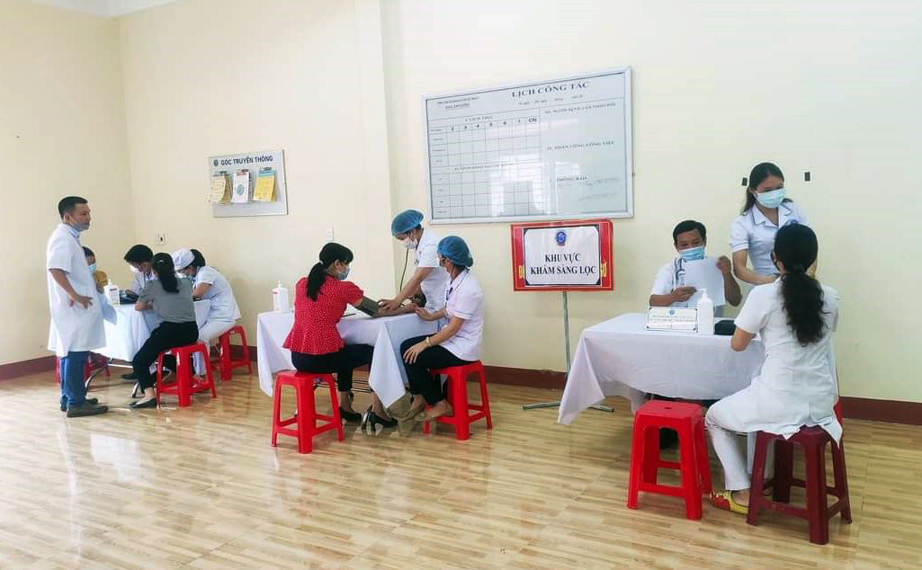Theo kế hoạch, Bố Trạch sẽ tiến hành tiêm vắc xin phòng chống Covid-19 đến ngày 14-5.