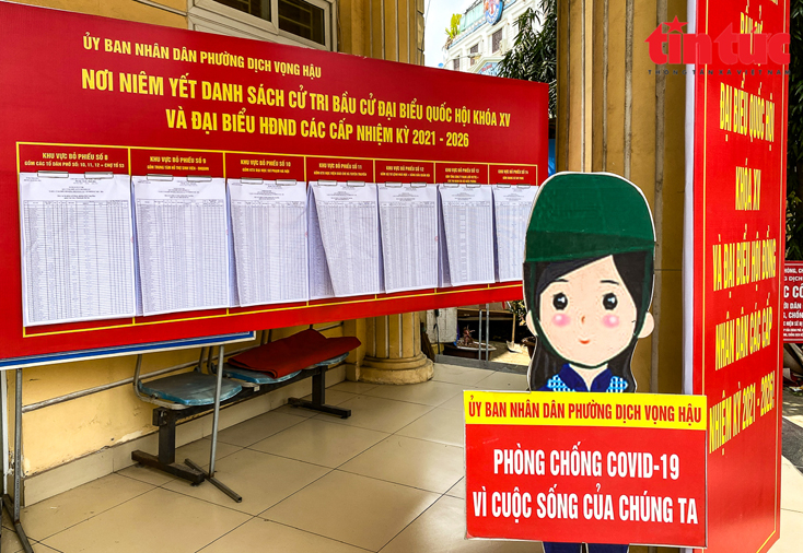 Hà Nội xây dựng phương án chống COVID-19 phục vụ bầu cử các cấp. Ảnh: Trung Nguyên/Báo Tin tức
