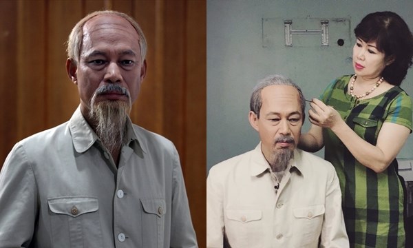 Nghệ sỹ Tiến Hợi trong tạo hình của Chủ tịch Hồ Chí Minh. (Ảnh tư liệu)