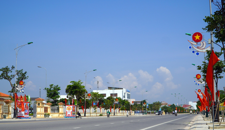 TP. Đồng Hới trước ngày bầu cử. 