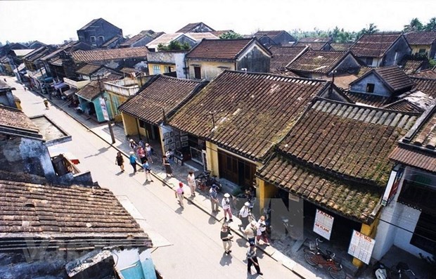 Phố cổ Hội An là Di sản văn hóa UNESCO năm 1999. (Ảnh: TTXVN)