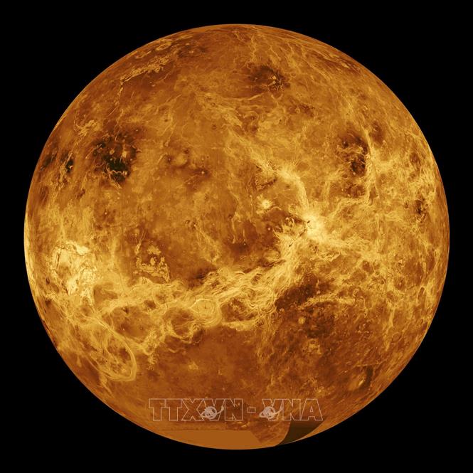  Hình ảnh bề mặt sao Kim do NASA công bố. Ảnh: AFP/TTXVN