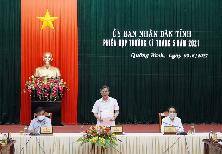 Đồng chí Chủ tịch  UBND tỉnh Trần Thắng đọc thư kêu gọi toàn dân đoàn kết, ủng hộ quỹ phòng, chống dịch Covid-19 của Tỉnh ủy, HĐND, UBND, Ủy ban MTTQVN tỉnh gửi các cơ quan, tổ chức, đơn vị, địa phương, doanh nghiệp, nhà hảo tâm trong và ngoài tỉnh.