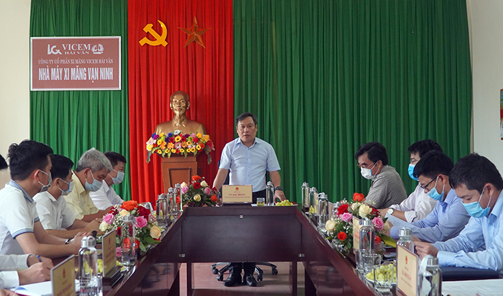 Toàn cảnh buổi làm việc