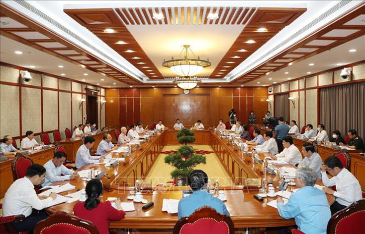 Toàn cảnh cuộc họp. Ảnh: Trí Dũng/TTXVN