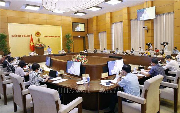 Quang cảnh buổi làm việc. Ảnh: Doãn Tấn/TTXVN