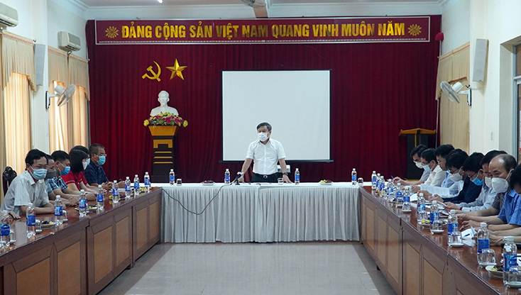 Toàn cảnh buổi làm việc