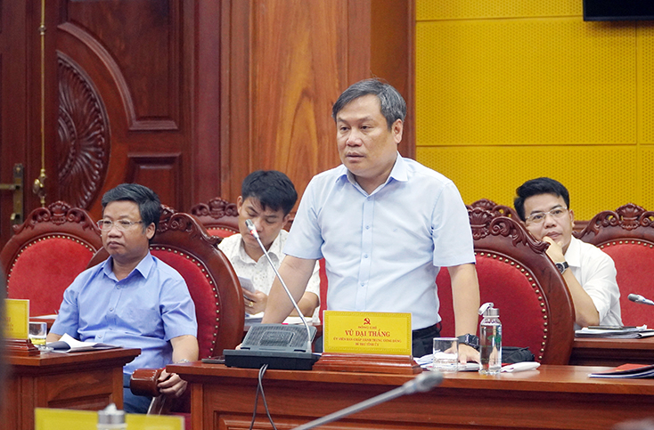 Đồng chí Bí thư Tỉnh ủy Vũ Đại Thắng: Quảng Bình sẽ phối hợp chặt chẽ để tổ chức hội thảo bảo đảm trang trọng, thiết thực, hiệu quả và an toàn