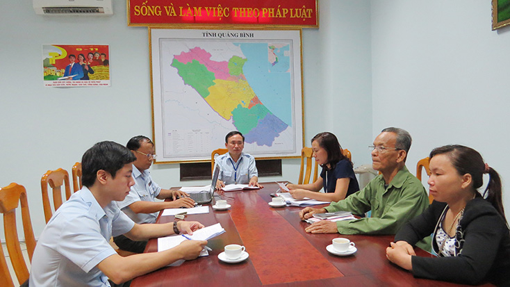 Một buổi tiếp công dân của Sở TNMT (trước thời điểm dịch bệnh Covid-19 diễn biến phức tạp).