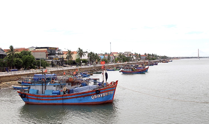 Một góc xã Bảo Ninh, quê hương mẹ Suốt hôm nay. 