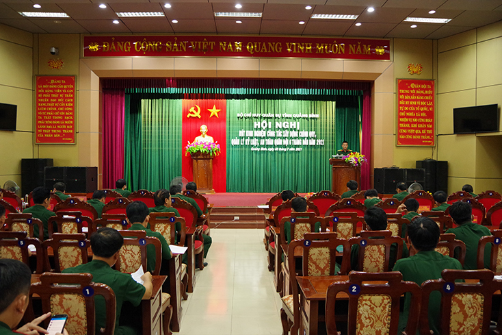 Quang cảnh hội nghị.