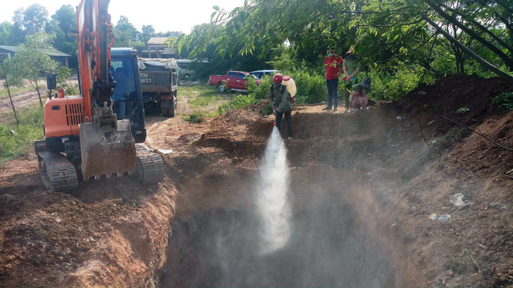 Cục Quản lý thị trường tiến hành tiêu hủy hàng hóa đông lạnh vi phạm