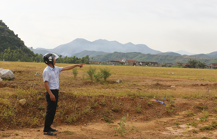 Sau gần 10 năm, dự án chỉ là bãi đất trống.