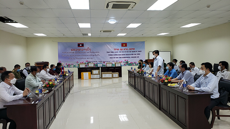 Quang cảnh buổi lễ.